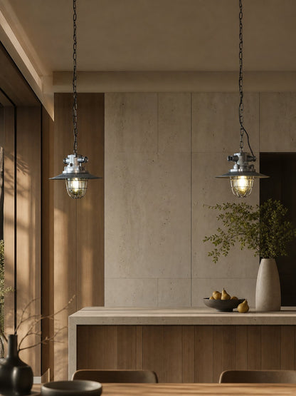 Bulkhead Cage Pendant Light