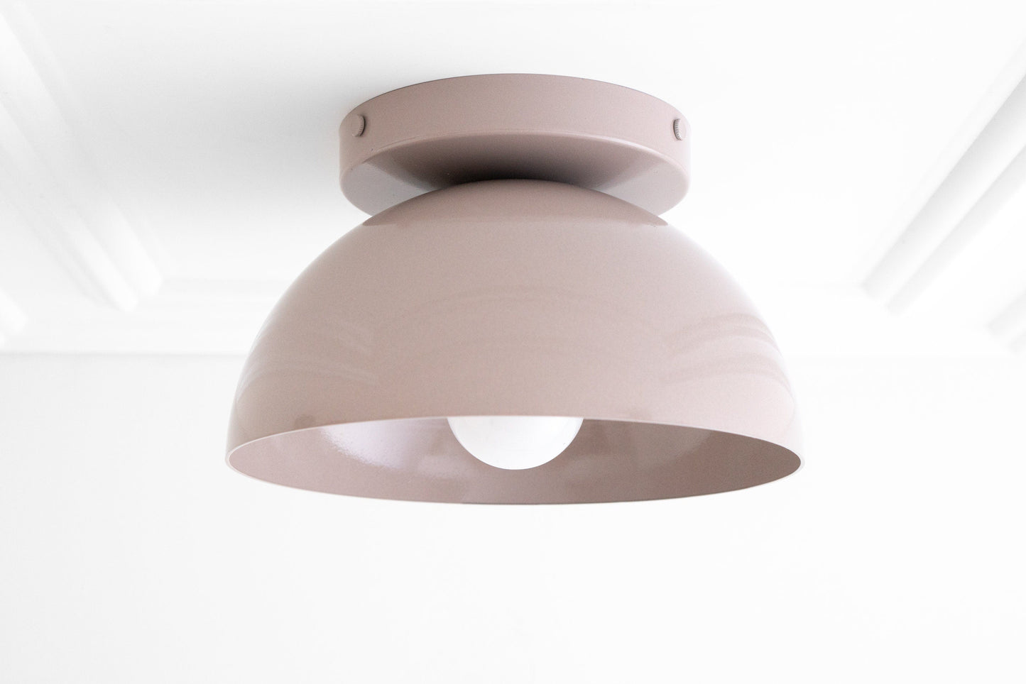 Metio Dome Minimalist Ceiling Light Modern Design for Bedrooms & Hallways