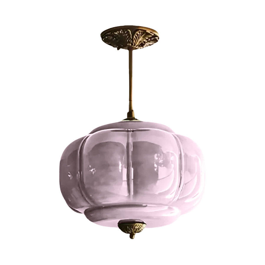 Eloise Pendelleuchte - Vintage Pendelleuchte Milchglas
