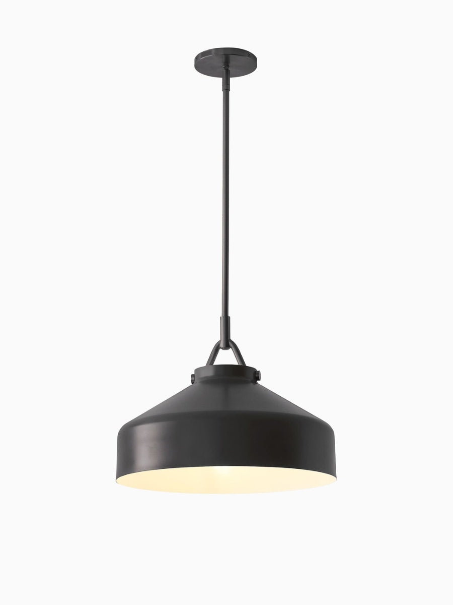 Skandinavisch Metallstange Glockenform Pendelleuchte