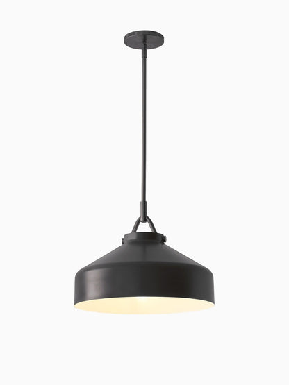 Skandinavisch Metallstange Glockenform Pendelleuchte