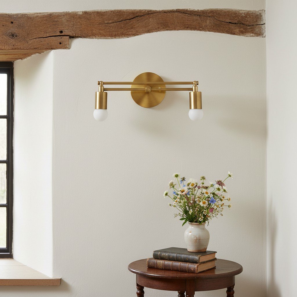 Mobilux Line Moderne Vanity Light - Badezimmer-Wandleuchte im Art-Deco-Stil