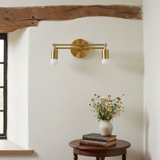 Mobilux Line Modern Vanity Light - Bathroom Wall Fixture in Art Deco Style