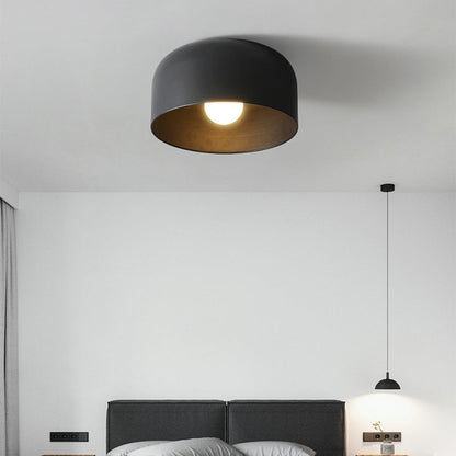 Stylische Skandinavische Rund Metall Deckenleuchte