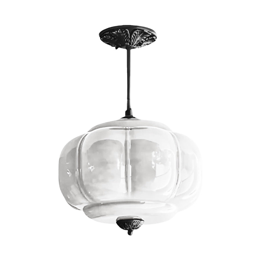 Eloise Pendelleuchte - Vintage Pendelleuchte Milchglas