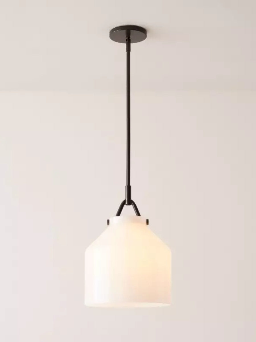 Skandinavisch Metallstange Glockenform Pendelleuchte