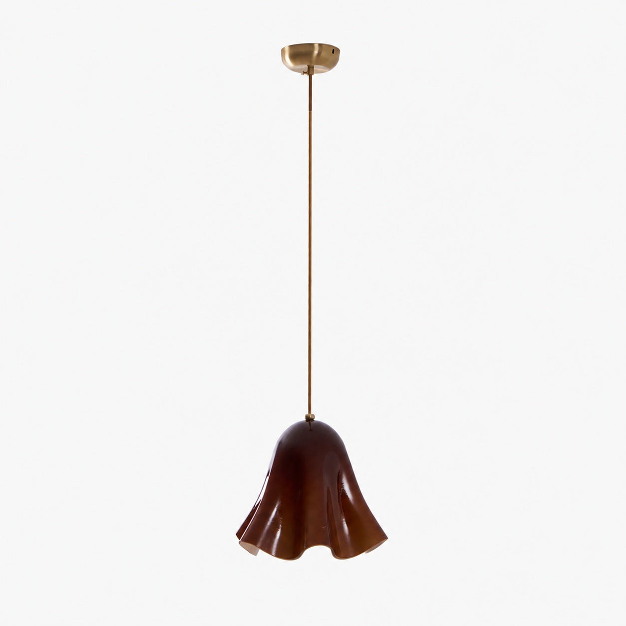 Bellina Artistic Glass Pendant Light - Modern Bloom Inspired Hanging Ceiling Lamp