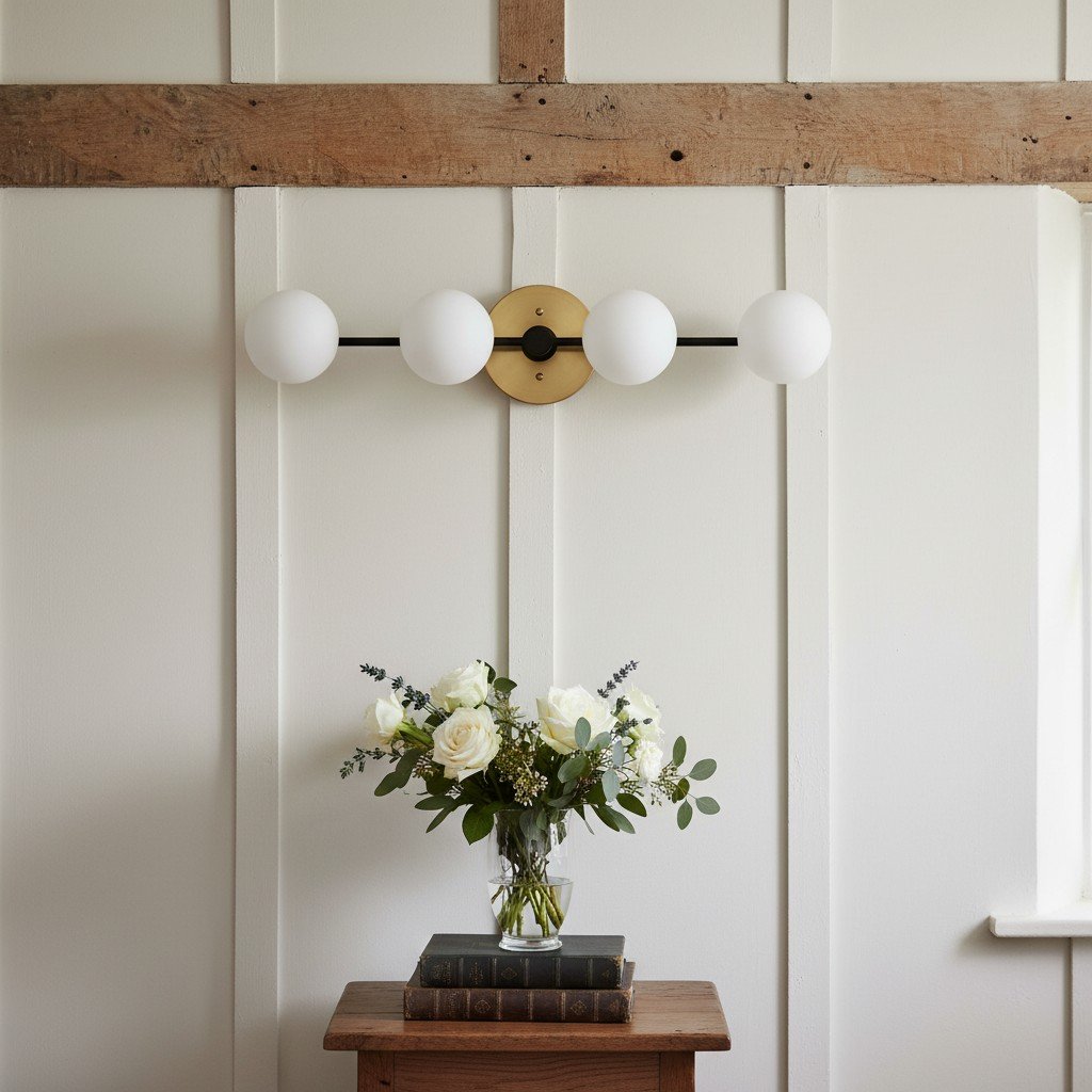 Glorica Glass Long Vanity Light - Modern Minimalist Wall Sconce Design