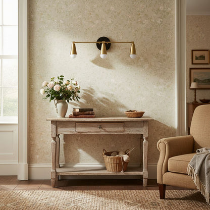 Pyralis Cone 3 Light Vanity Light - Modern Sconce