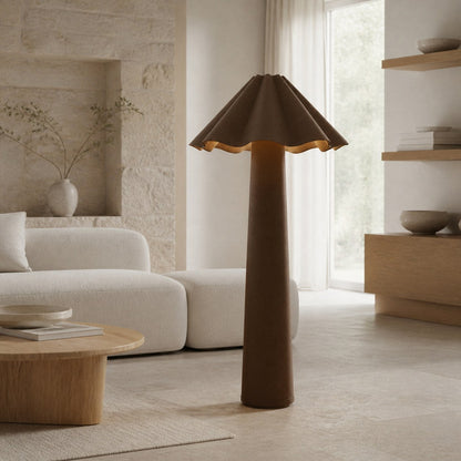 Weavara Skulpturale Stehleuchte – Modernes Übergangsdesign für Wohnzimmer und Lounges
