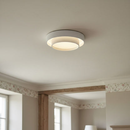 Duomel Round LED Ceiling Fixture - Minimalist Ceiling Lamp for Dining Room N26