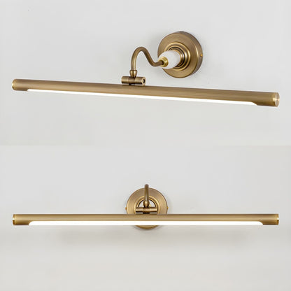 Wandleuchte aus Metall in Bronze-Finish