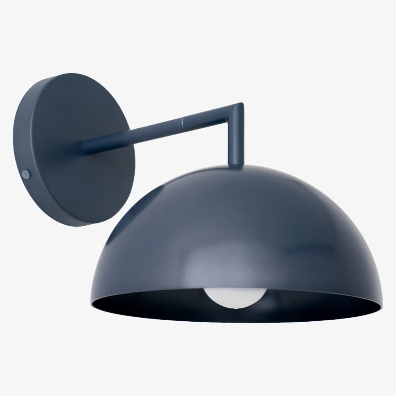Metio Dome Minimalist Wall Sconce Modern Style for Bedroom & Hallway
