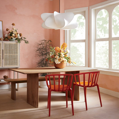 Havion Cocoon Pendant Lamp - Minimalist Polymer Shade with Adjustable Hanging