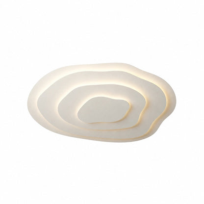 Aeris Mimir Wellenförmige Acryl-Deckenleuchte, moderne minimalistische Aufbauleuchte für Wohnzimmer und Schlafzimmer