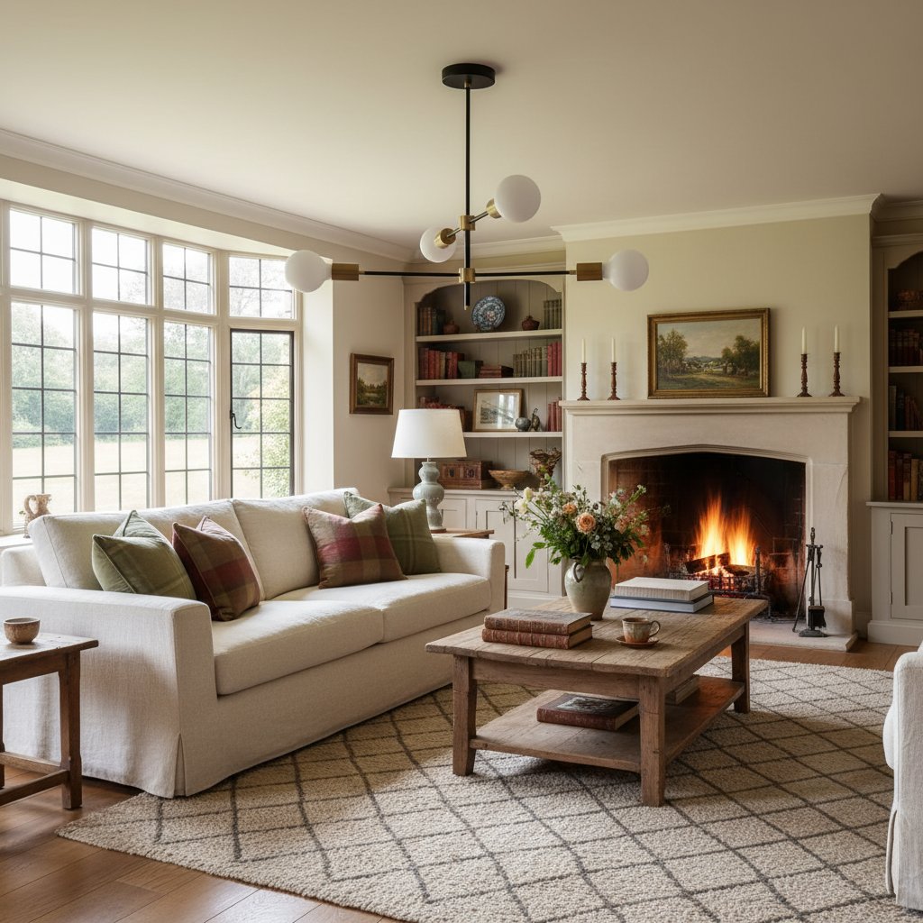 Mobilux Line Black and Brass Chandelier - Contemporary Globe Ceiling Hanging Light