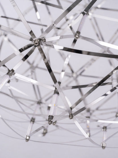 Silver Spark Ball Pendant Light