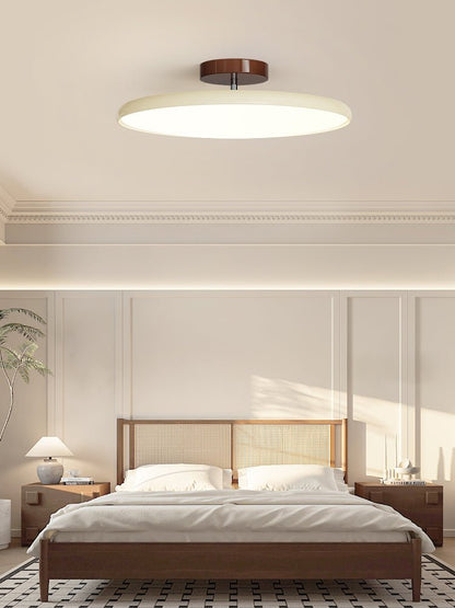Anpassbare Deckenleuchte mit warmem Licht, Metall-Acryl-Finish