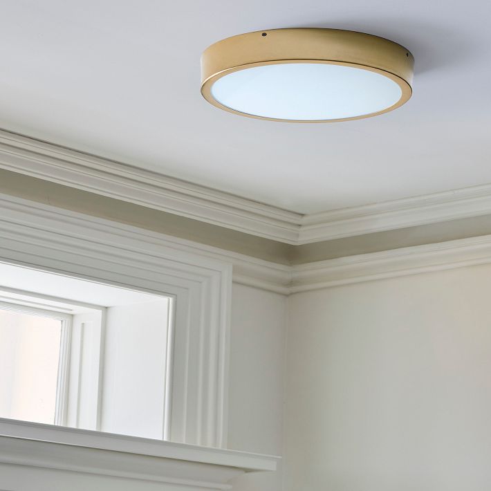 Crelina Minimalist Flush Mount Lighting for Bedrooms & Hallways
