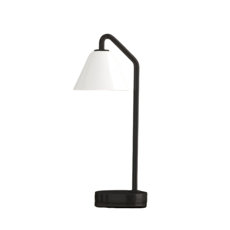 Conica Sculptural Cone Table Lamp - Modern Glass Lighting for Bedroom or Desk