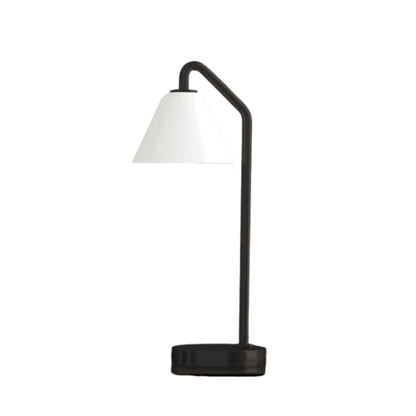 Conica Sculptural Cone Table Lamp - Modern Glass Lighting for Bedroom or Desk