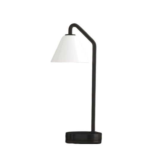 Conica Sculptural Cone Table Lamp - Modern Glass Lighting for Bedroom or Desk