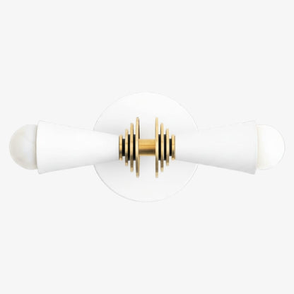 Pyralis Cone Art Deco Wall Light - Multi-Directional Sconce for Vanity or Wall