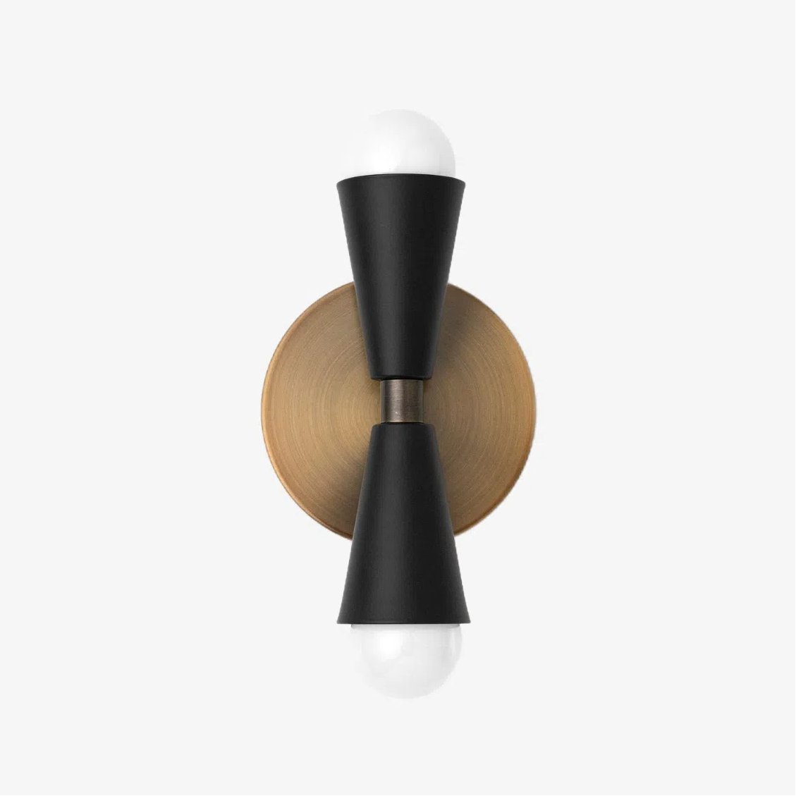 Pyralis Cone Linear Statement Wall Sconce - Modern Two Light Fixture