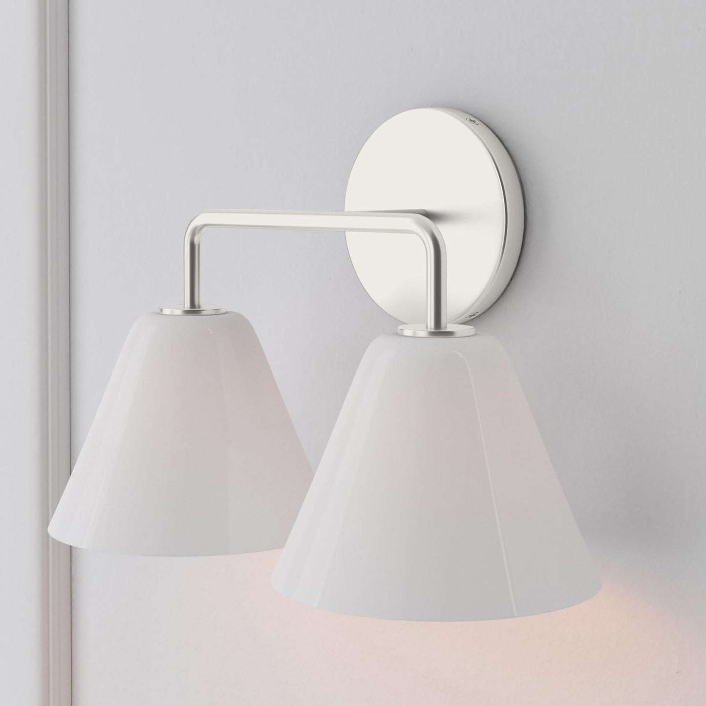 Conica Cone Wall Sconce - 1, 2, 3-Light Modern Glass Lighting