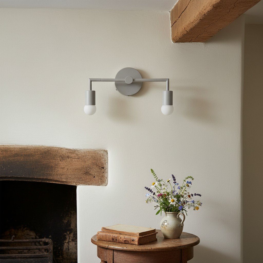 Mobilux Line Sleek Minimalist Wall Sconce – Modern Lighting for Bathrooms and Hallways