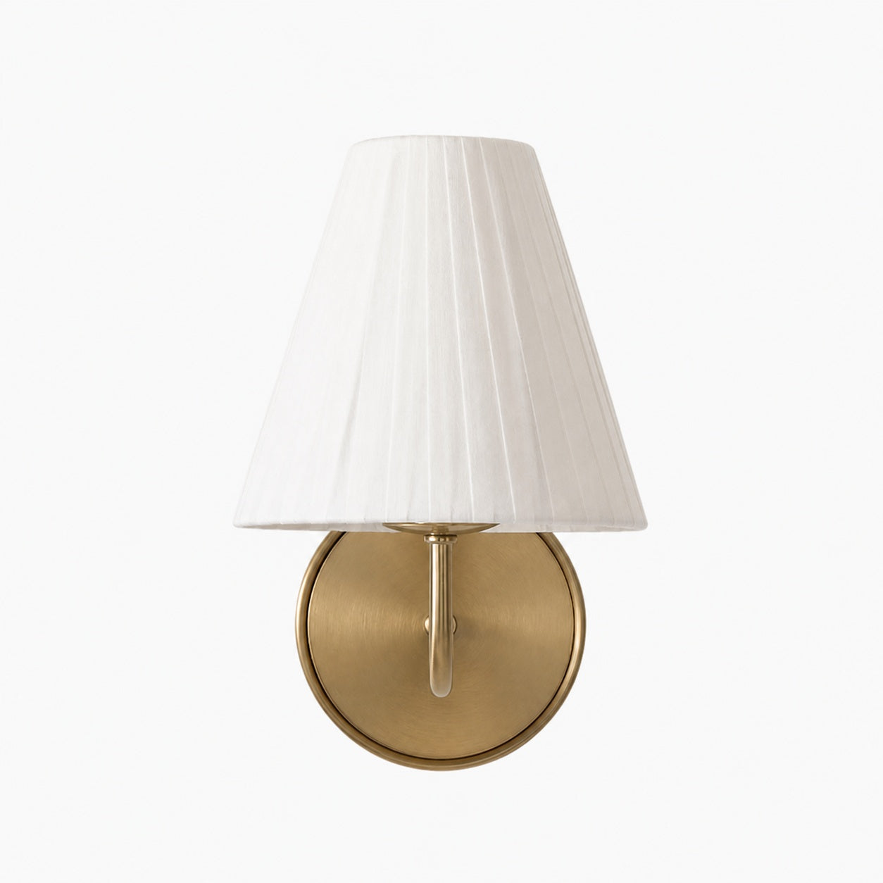 Fibura Zeitlose Wandleuchte mit Leinen Schirm - Minimalistisches Design für stilvolle Innenräume