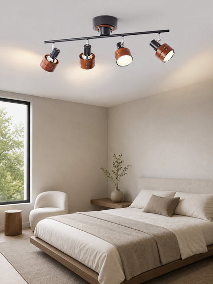 Nordic Cylindrical 4-Light Spotlight