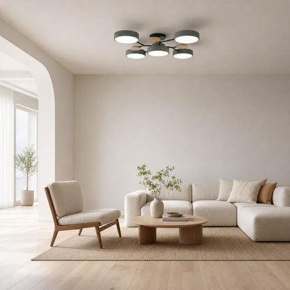 Celos Diffused LED Orb Ceiling Fixture – Stylish Indoor Lighting for Islands and Nooks