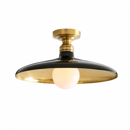 Forvara Farmhouse Deckenleuchte aus Metall – Deckenlampe in Schwarz oder Weiß