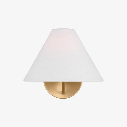 Classic Inspired Wall Sconce with Soft Glow Fabric Shade for Indoor Spaces
