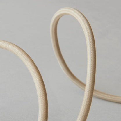 Moderne Pendelleuchte aus Messing von Plaitar – Minimalistische Deckenleuchte mit geflochtenem Kabel für Flure