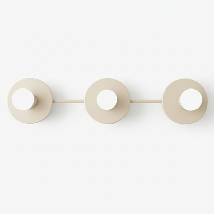 Radiro Globe Modern Spherical Glass Vanity Light – Minimalist 3-Light Fixture for Bathrooms