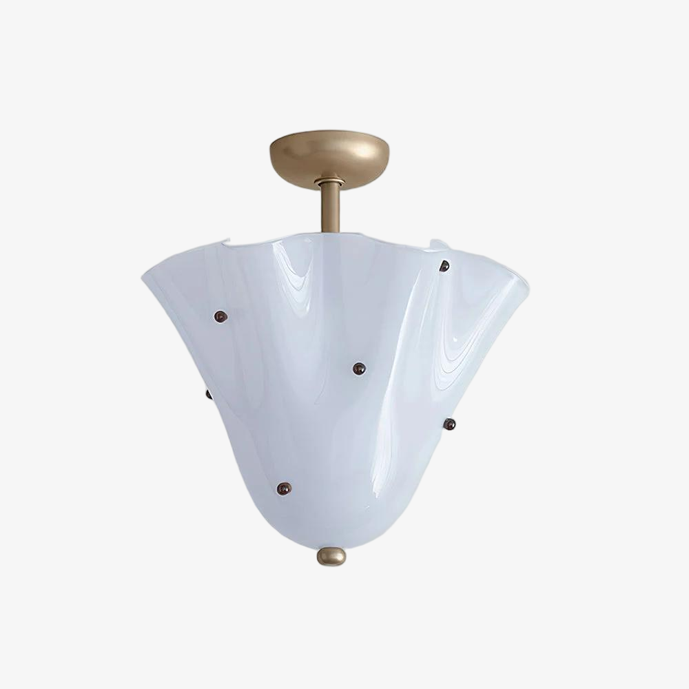 Bellina Sculptural Bloom Modern Ceiling Light – Perfect for Living Room & Bedroom