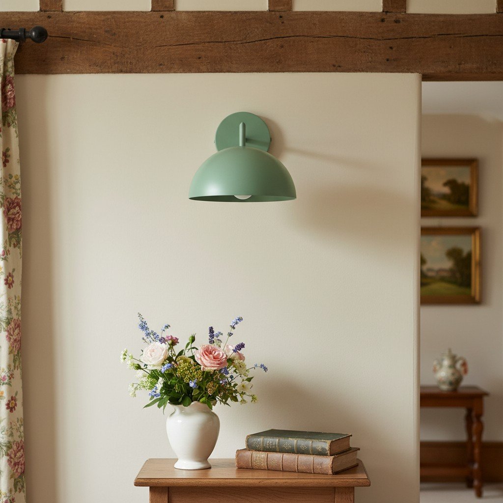 Metio Dome Minimalist Wall Sconce Modern Style for Bedroom & Hallway