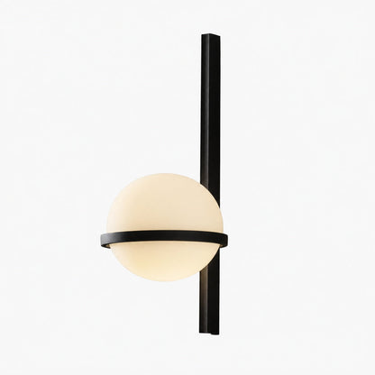 Globe Shade Minimalist Wall Lamp for Indoor and Outdoor Spaces