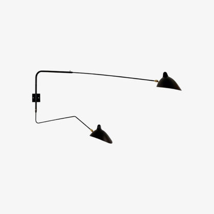 Arclume Modern Minimalist Designer Wall Lamp – Sleek Adjustable Arm Sconce Contemporary Lighting N42
