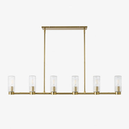 Rivora Kronleuchter aus geriffeltem Glas – Elegantes, geripptes, langlebiges Design