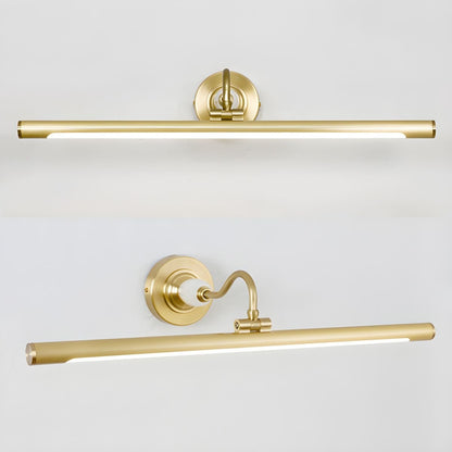 Wandleuchte aus Metall in Bronze-Finish