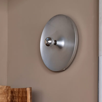 Mid Century Space Age Scheiben Wandleuchte