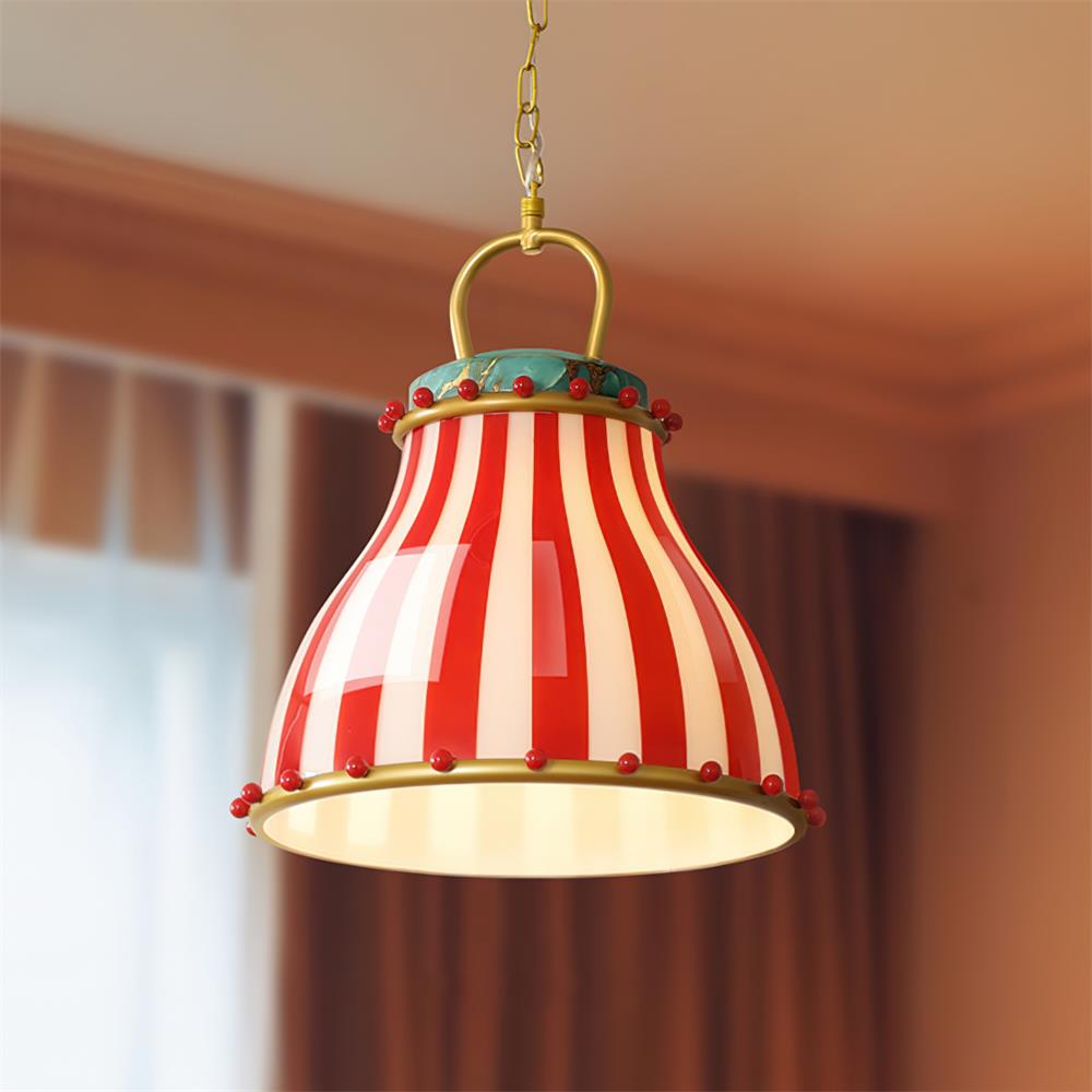 Dekoration Retro Glas Zirkus Pendelleuchte
