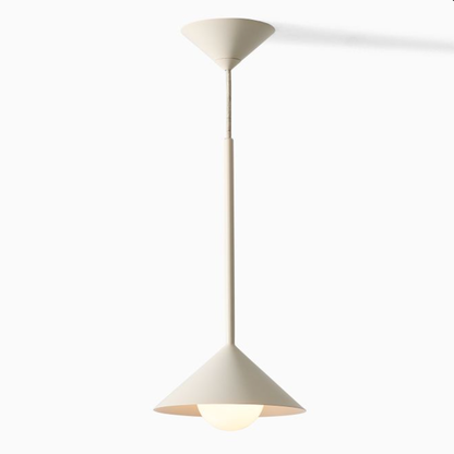 Brivana Adjustable Pendant – Mid-Century Cone Light for Kitchen & Dining