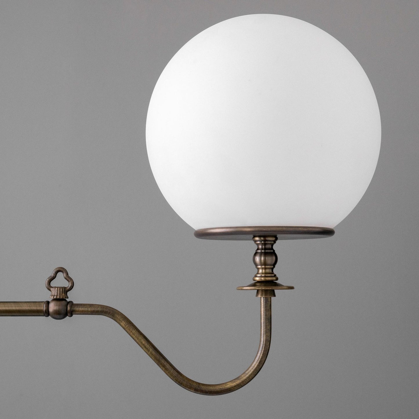Glorica Glass Brass Chandelier Lighting - Contemporary Glass Multi-Light Hanging Fixture