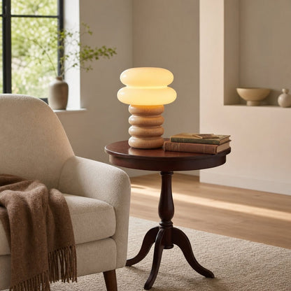 Auralume Modern Accent Table Lamp – Elegant Design Light for Reading Desk or Lounge Area