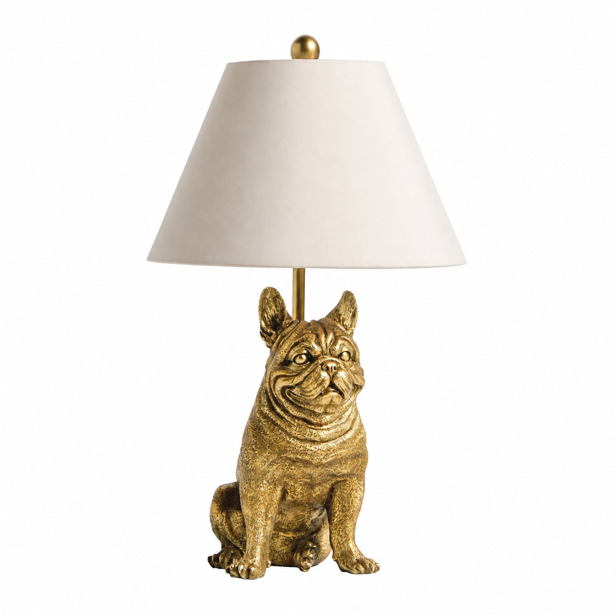 Pawdia Einzigartige Tischlampe – Dekorative Keramik-Tier-Nachttischlampe