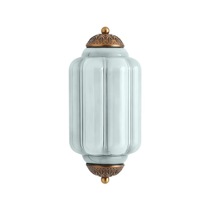 Eloise Unterputz Wandleuchte - Retro Wandleuchte Milchglas